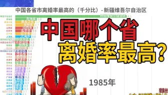 最新！中国哪个省离婚率最高？进来看看你就知道了！【数据可视化】