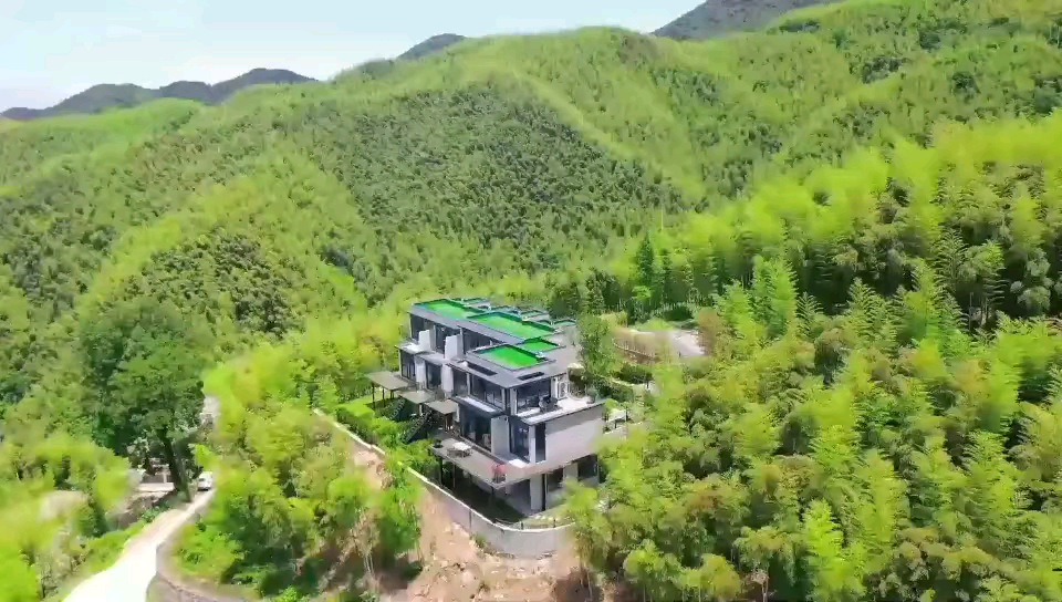 安吉城东山体别墅,海拔300多米,总价1