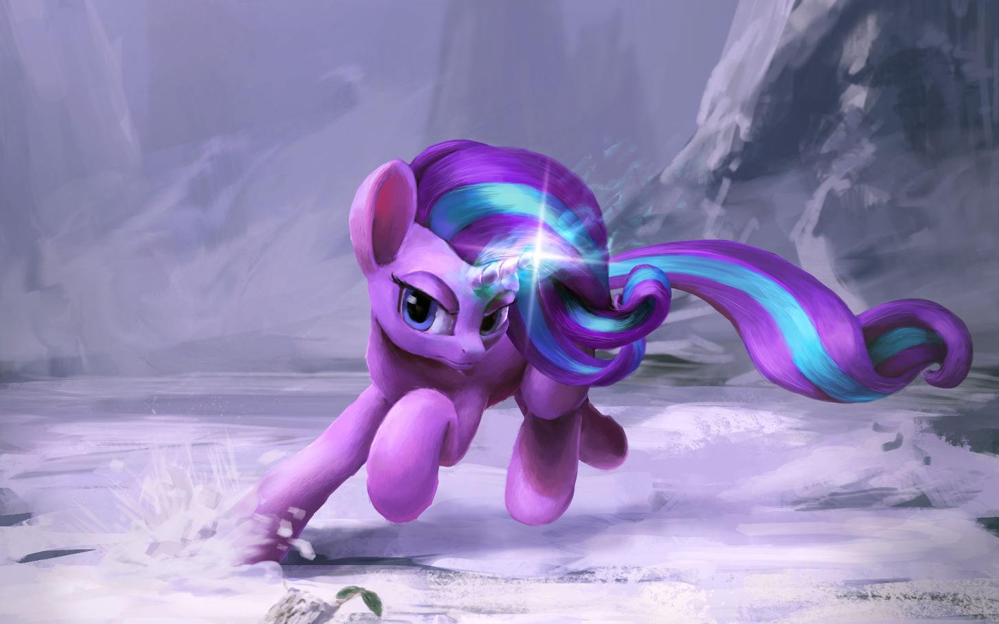 [mlp板绘] 最后一战/厚涂 简单场景