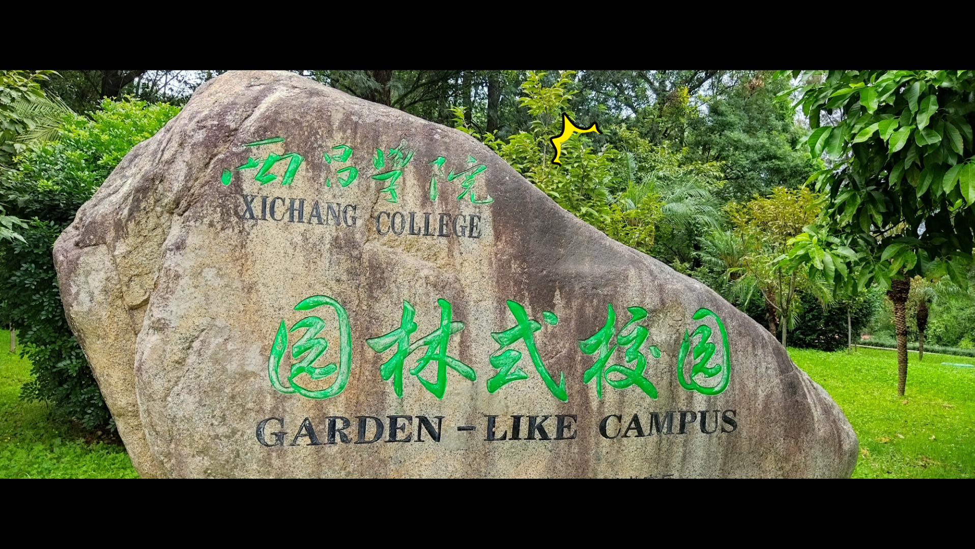 西昌学院(南校区)园林系列之"猿"林