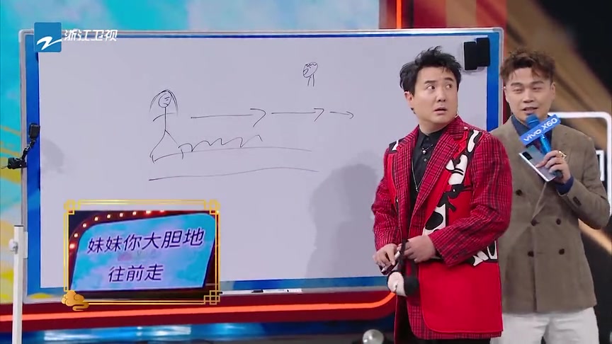 沈腾爆笑沈腾否认脑洞大画画难懂纯粹是因为基本功弱