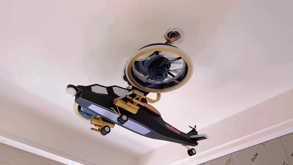 儿童房间飞机灯