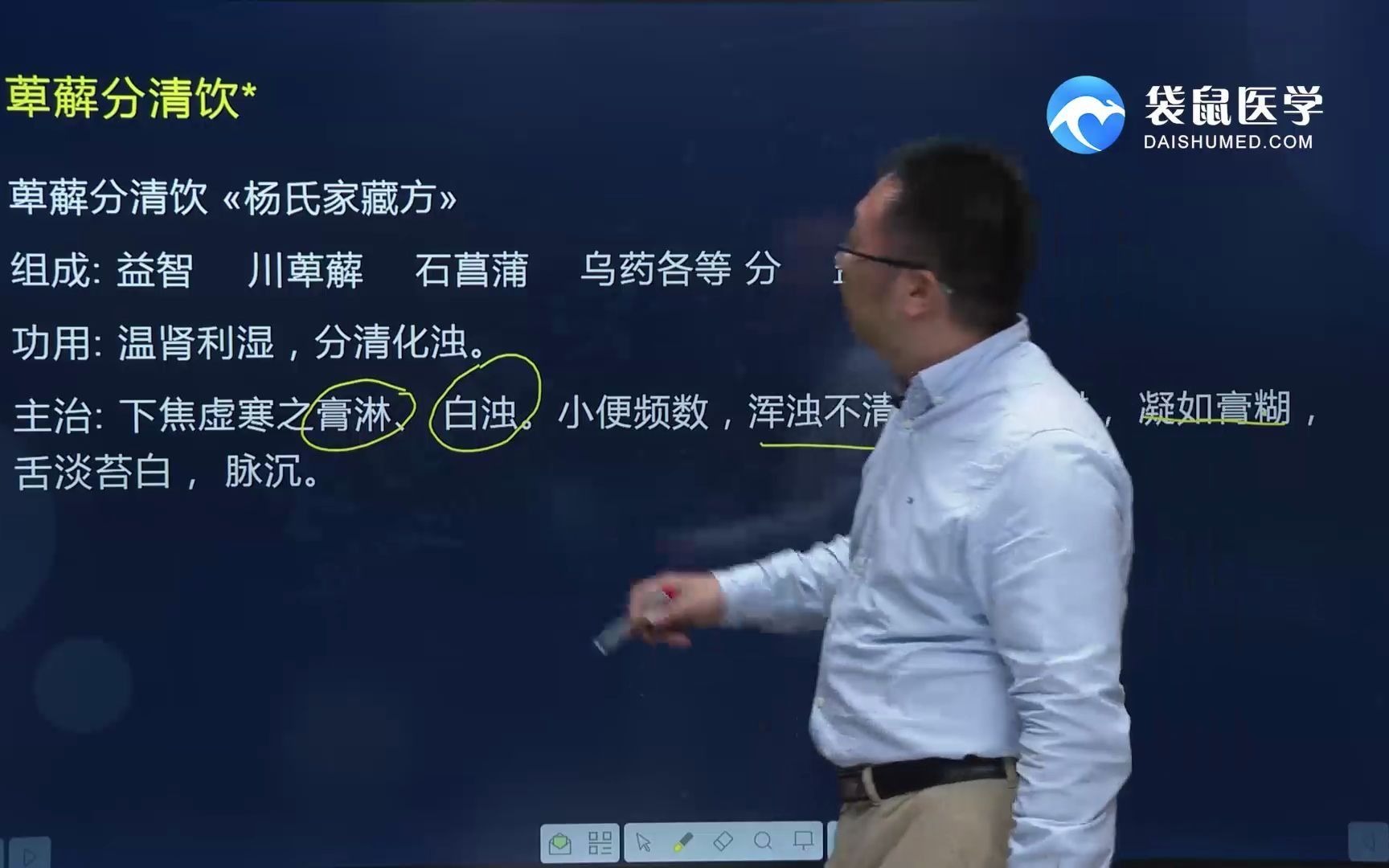 每日学方剂萆薢分清饮哔哩哔哩bilibili