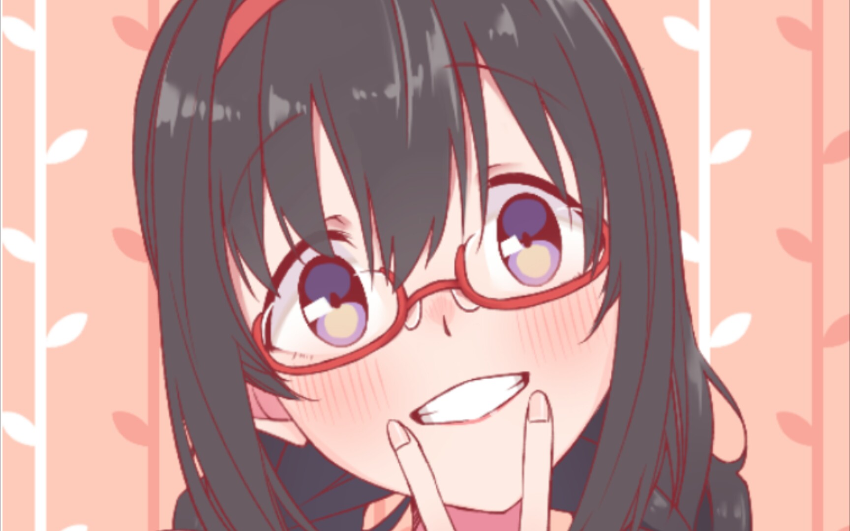 如何创造一只晓美焰(眼镜)