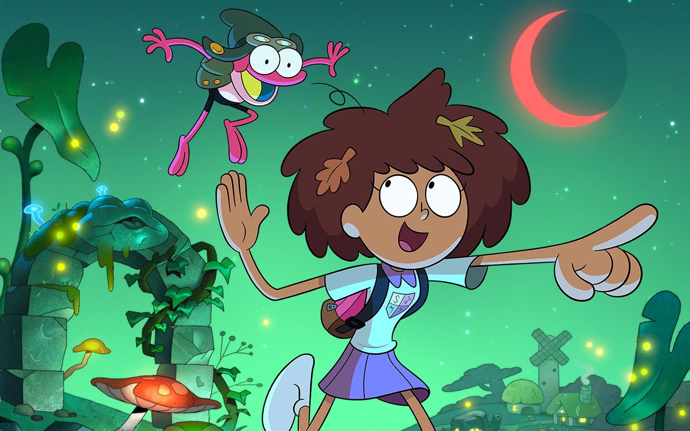 【日语版】《奇幻沼泽》(神秘王国 amphibia)预告pv_哔哩哔哩_bili