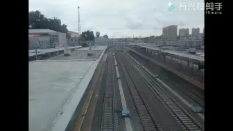 胡小婷火车视频-06  普通的哈东站