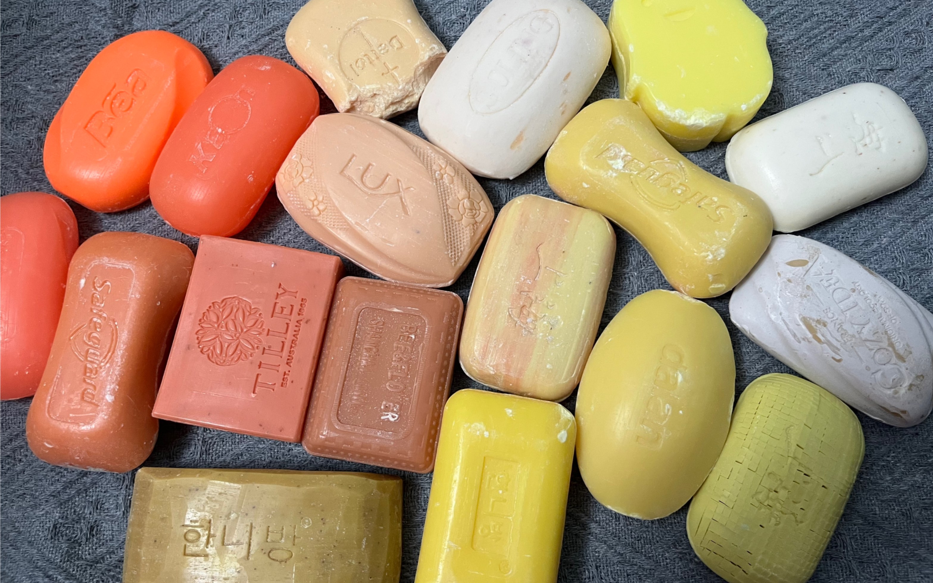 月月子刮皂 出油咸蛋黄脆皂 半软皂 马赛克皂