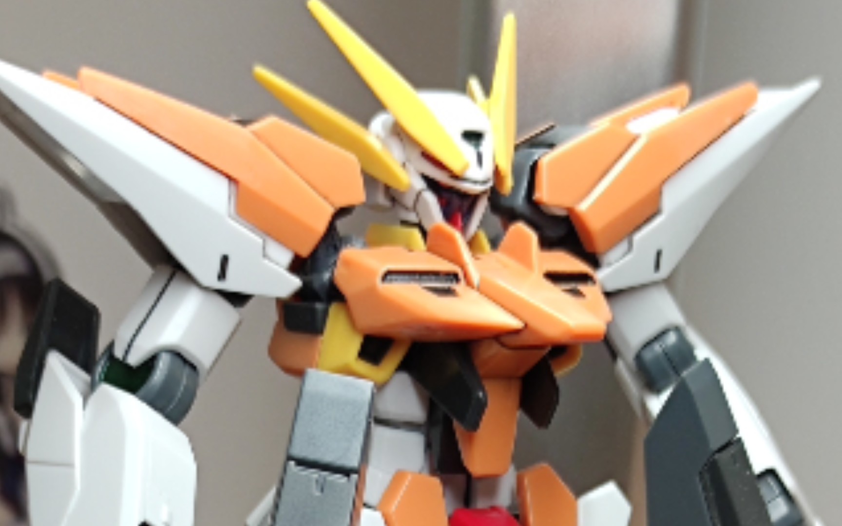 【4K 模玩分享】造型很棒的变形机体 妖天使 万代 HG Gundam Harute Gunpla 人形高达思思君