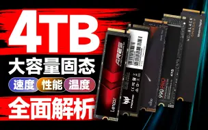 Download Video: 谁才是性价比之王？全网销量靠前的5款4TB大容量固态，三星990Pro\西数SN850X\雷克沙\宏碁GM7\爱国者P7000Z全面对比测试【宅同学】