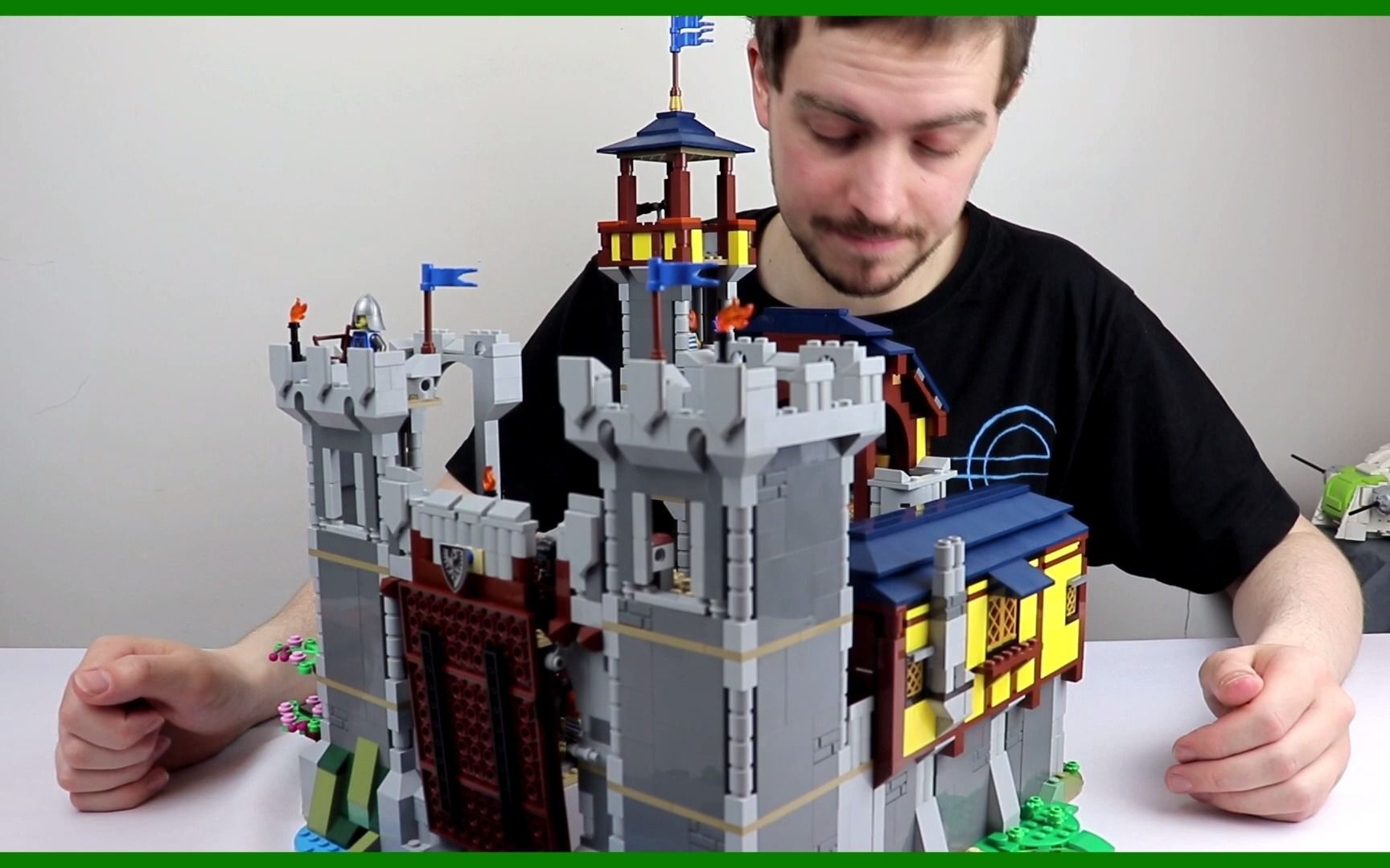 乐高31120大型城堡moc细节展示(两套合一)