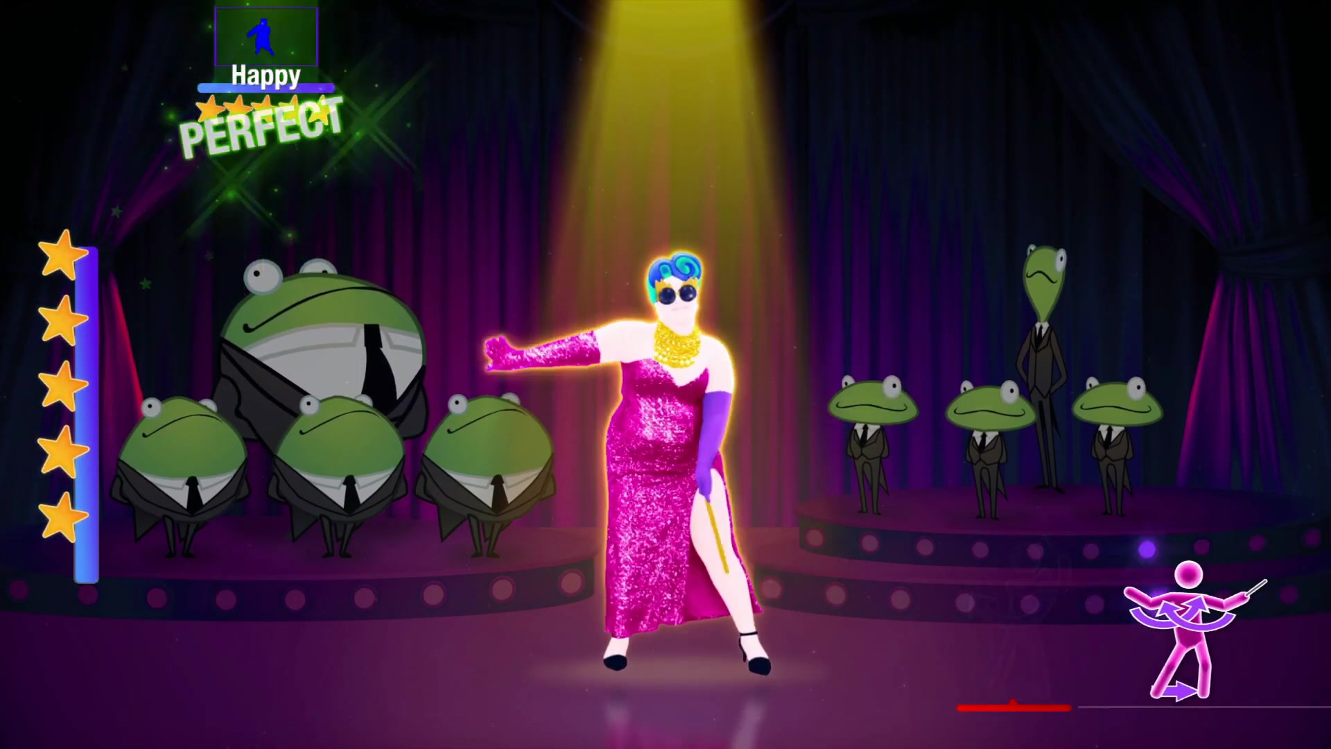 [图]Just Dance the frog concert