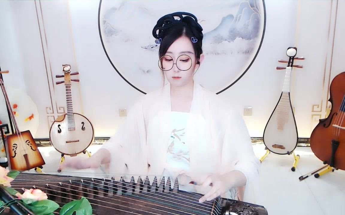 【学古筝超简单】忘尘谷,吹笛人吹着他的幽梦