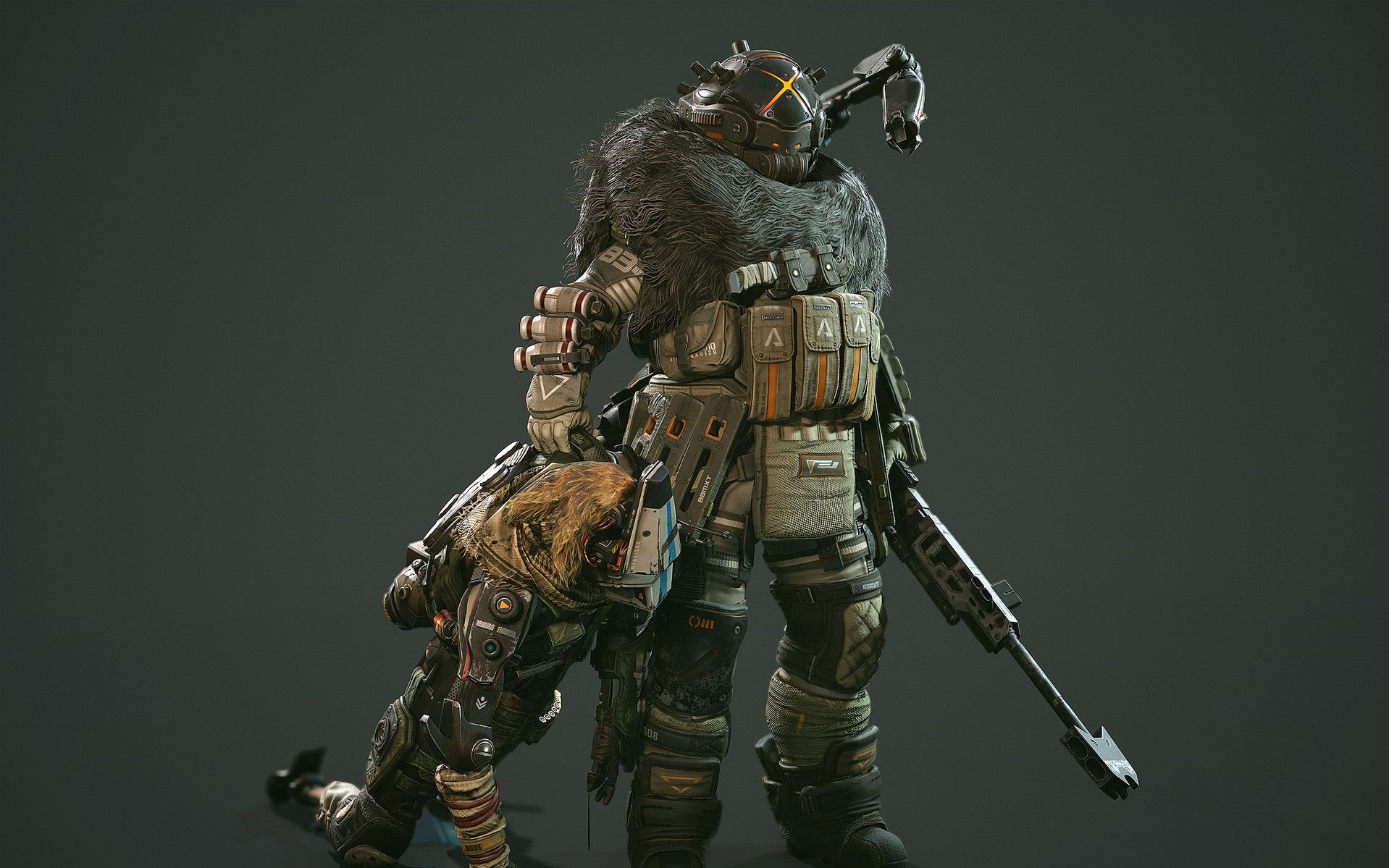 [泰坦陨落2] 天使城: 我就是要坐在轮椅上突突突