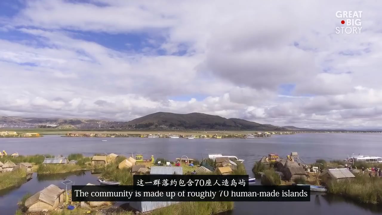 [图]人造浮岛的的喀喀 The Man-Made, Floating Islands of Lake Titicaca