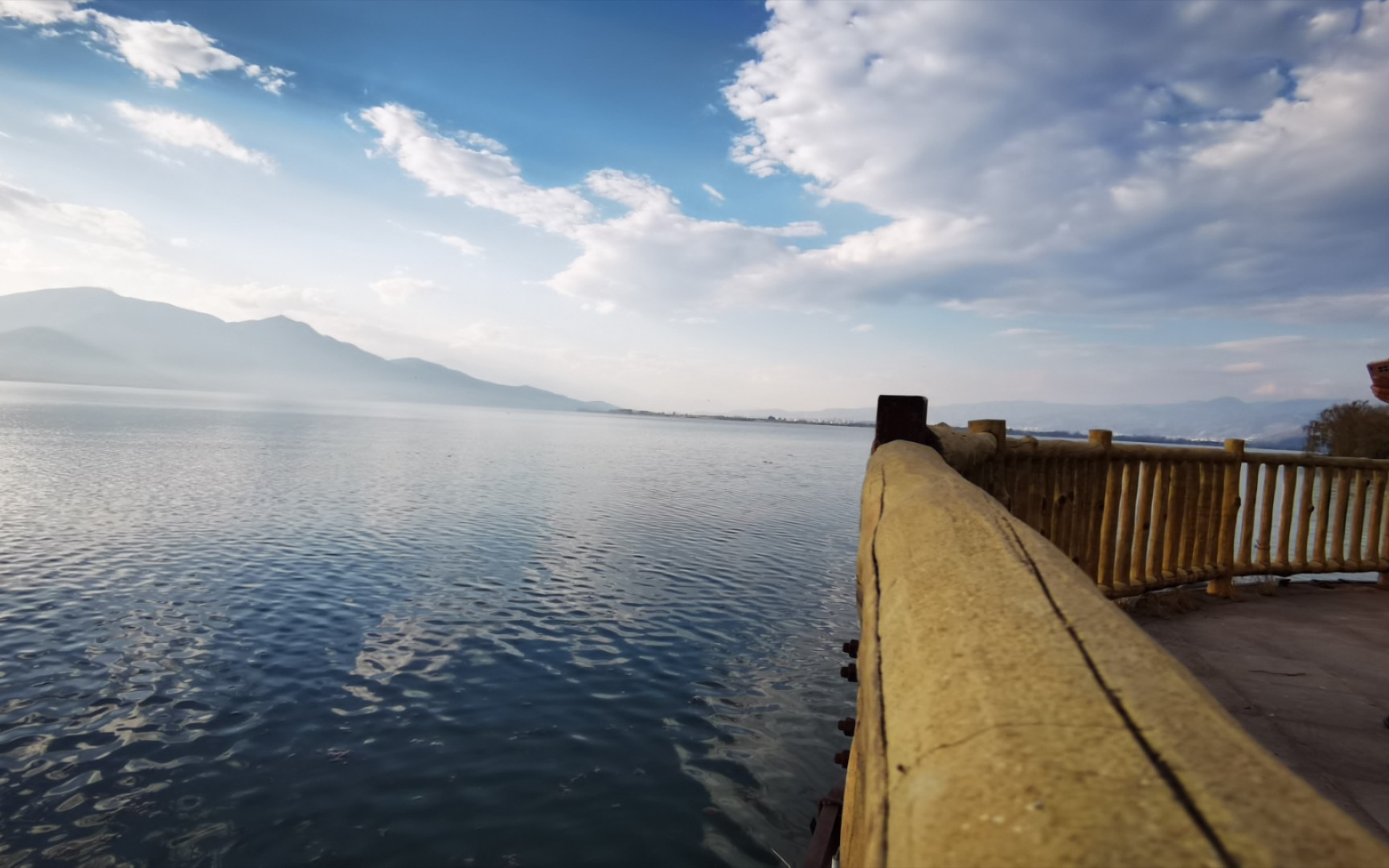 邛海的沙滩说走就走的旅行总是很快乐