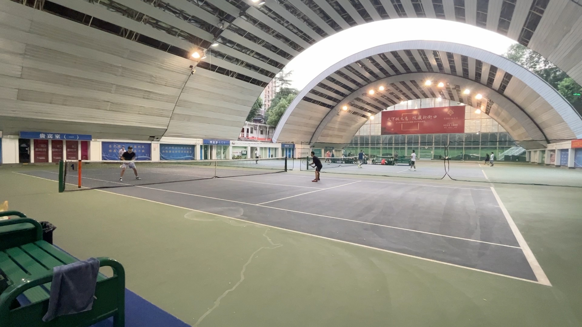 五台山体育馆网球比赛