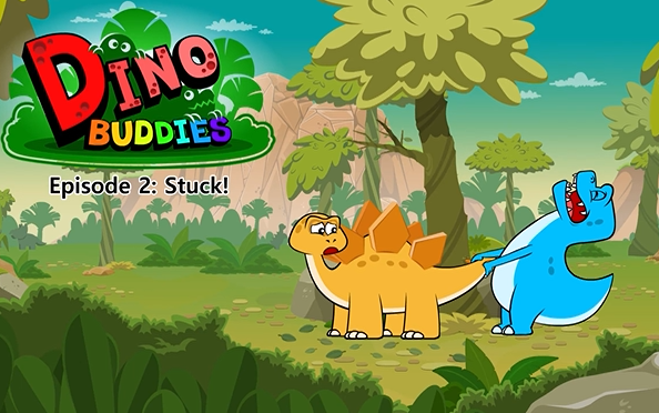 [图]【Little Fox分级动画系列】level1 第八部《Dino Buddies 》72集  英语启蒙精选