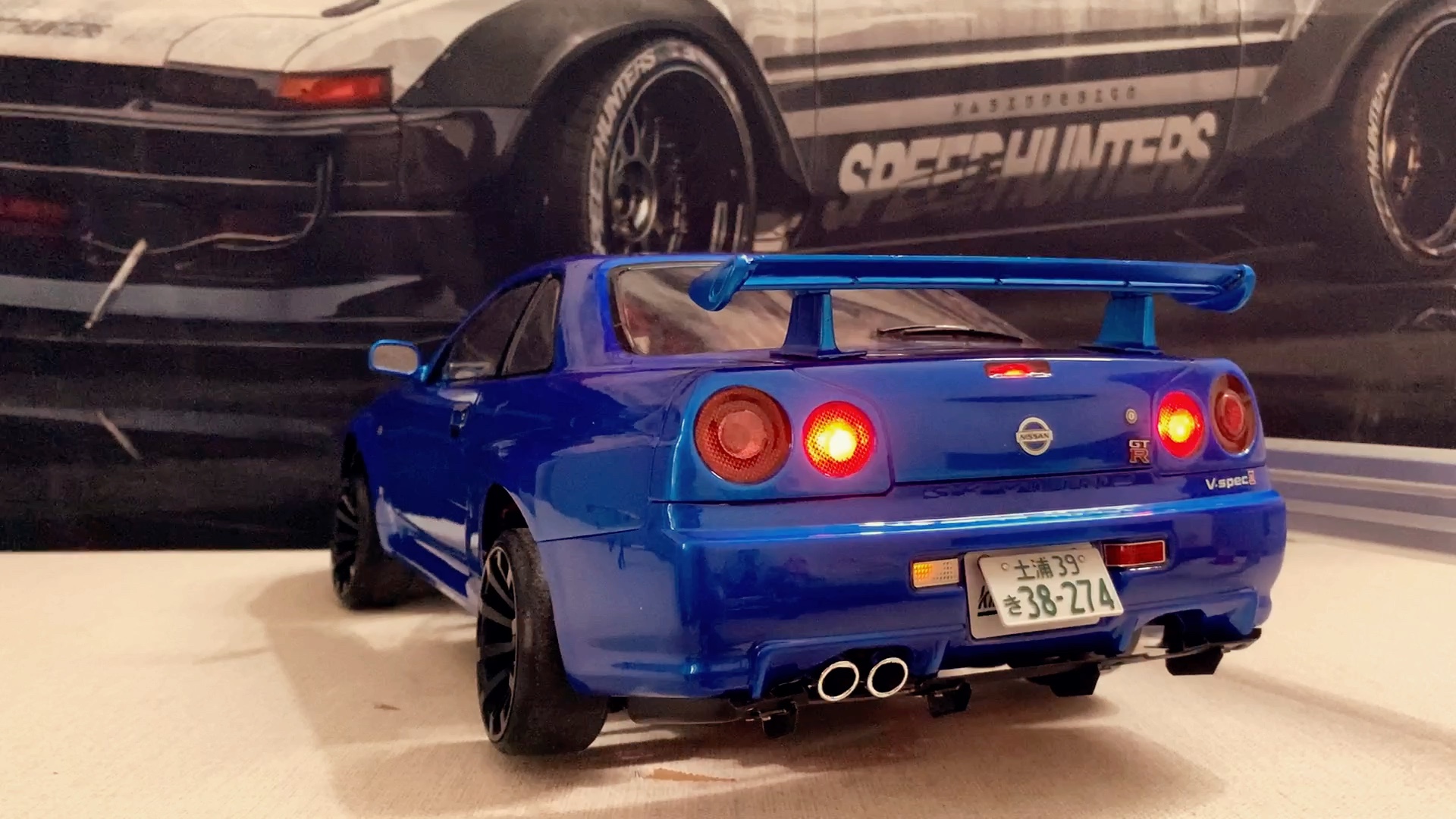 1/10车壳 头文字d同款 gtr34 上线(我要买gtr)_哔哩哔哩_bilibili