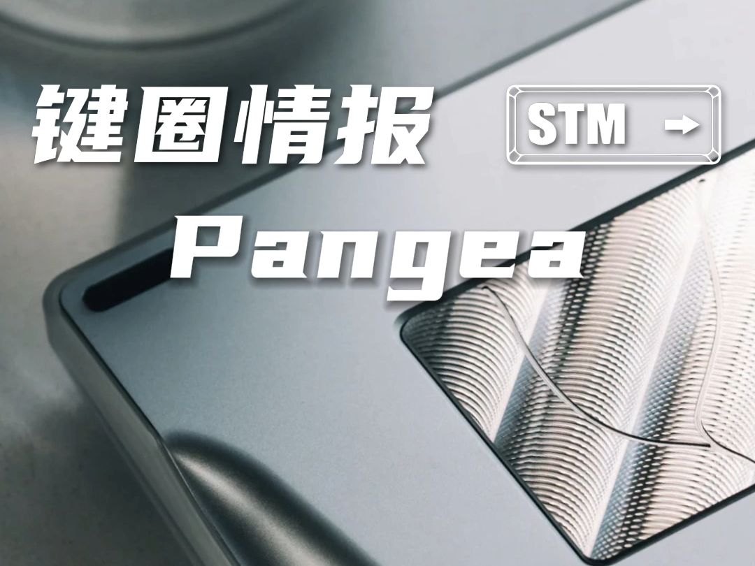 大配列加可换左右手,海外设计师的Pangea哔哩哔哩bilibili