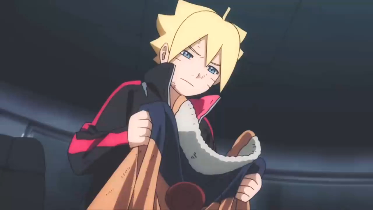 16岁的博人眼神透露着满脸沧桑#火影忍者 #博人传