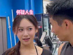 Download Video: 带女孩第一次训练想要表现一下