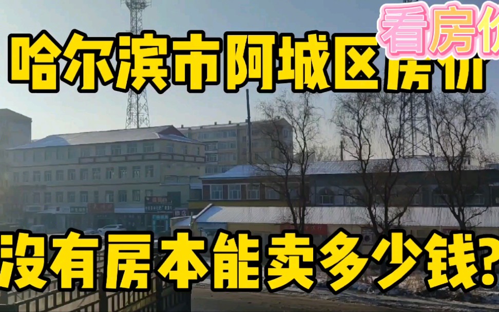 黑龙江省哈尔滨市阿城区真实房价,现场访问老百姓,以买房者身份打电话谈价.哔哩哔哩bilibili