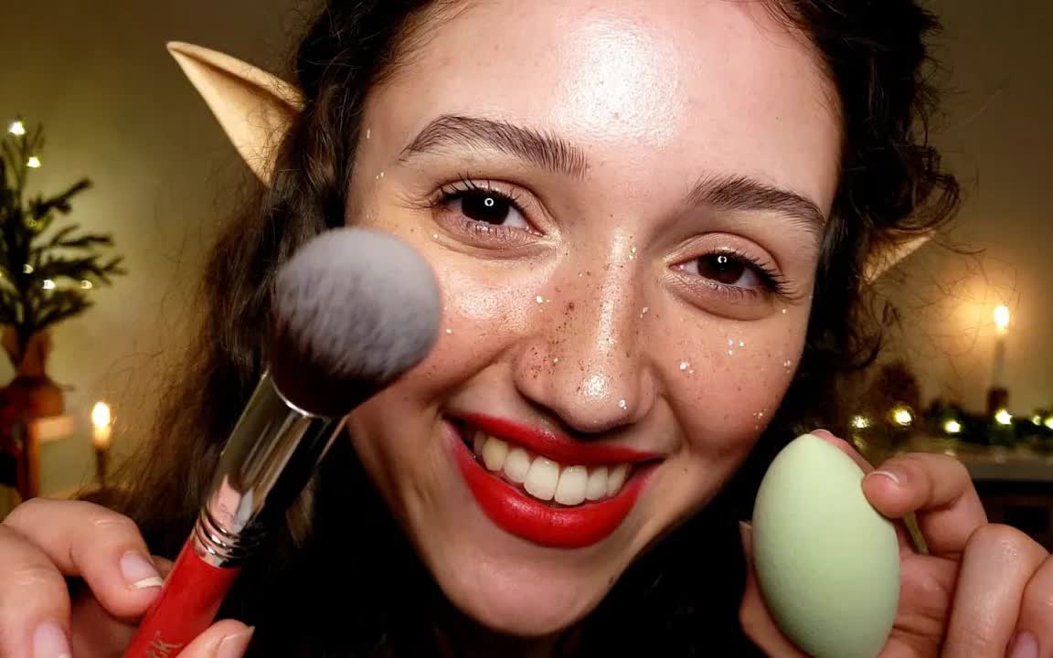 【助眠|makeup】jocie b&elf彩妆,带给你最极致的化妆享受!