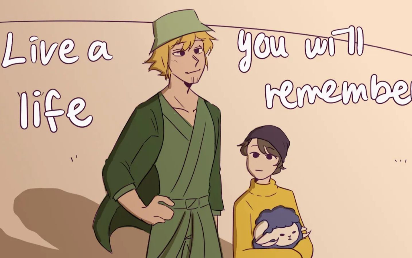 【dream smp手书/中文字幕】live a life you will remember