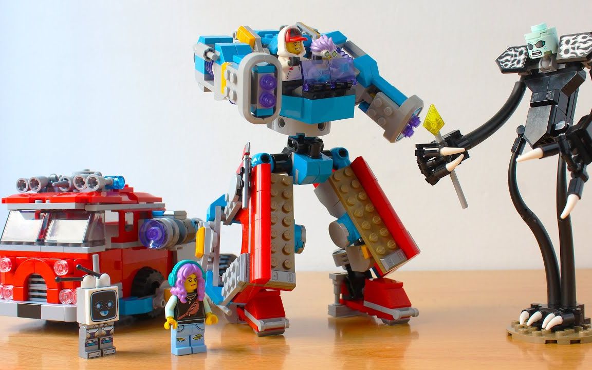 乐高lego70436hiddenside幽灵消防车2020速拼评测