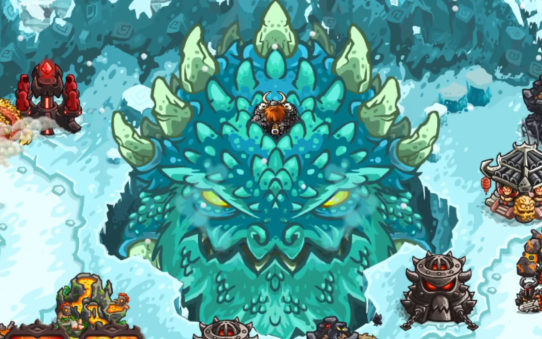 王国保卫战:复仇boss战—冰川飞龙