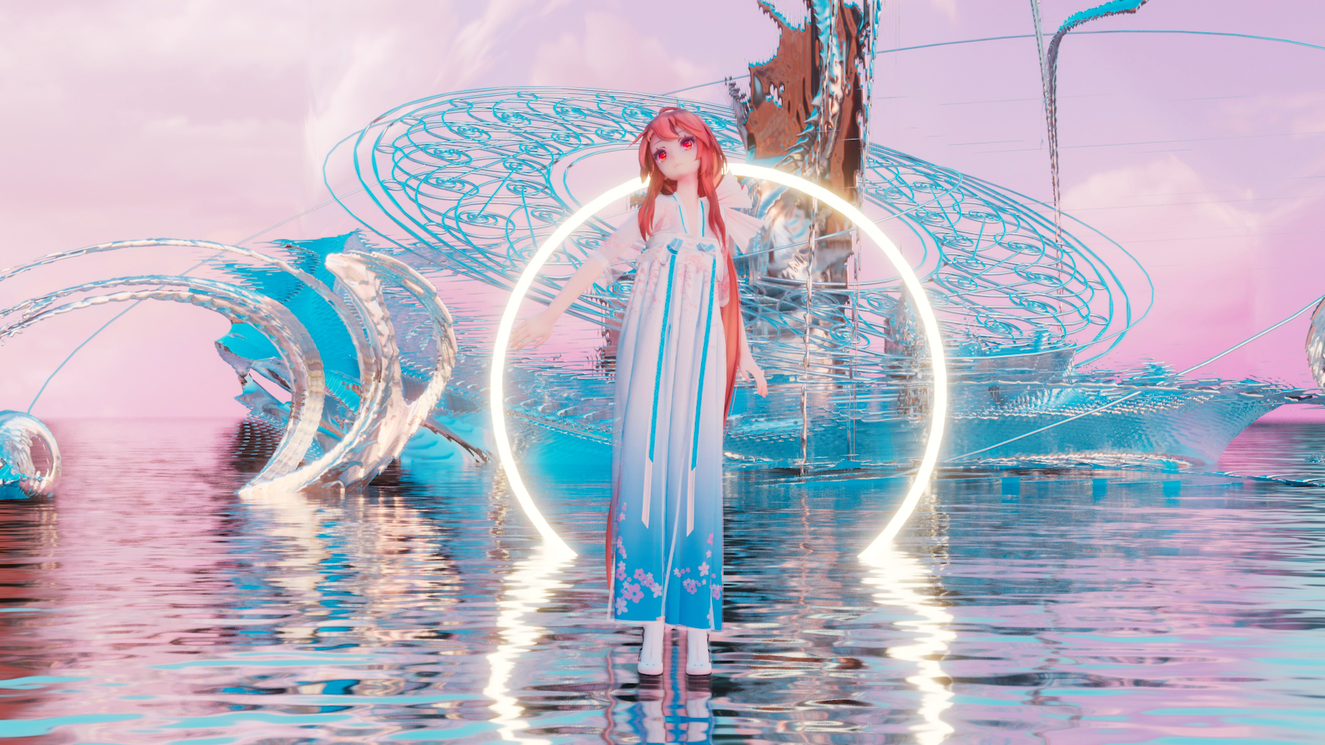 【乐正绫mmd】红昭愿