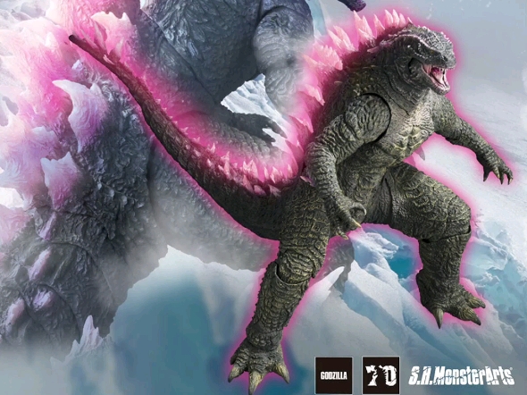 S.H.MonsterArts哥斯拉(2024)EVOLVED Ver. FROM GODZILLA * KONG: THE NEW EMPIREBANDAI哔哩哔哩bilibili