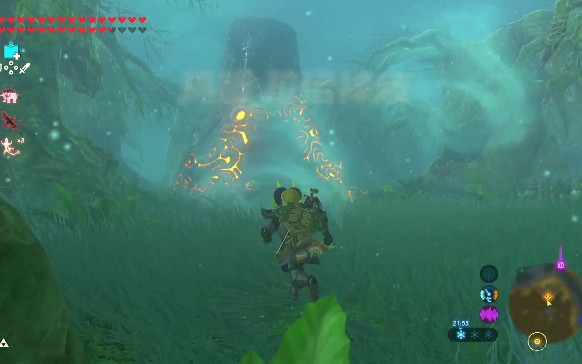 塞尔达传说 旷野之自息 萌新 神庙全解 克洛格试练 不燃烧的试炼