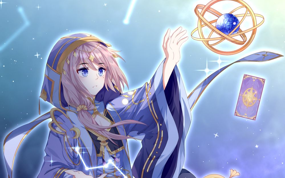 【食物语】诗礼银杏-星移斗转 动态插画展示【食物语 剧情向手书】