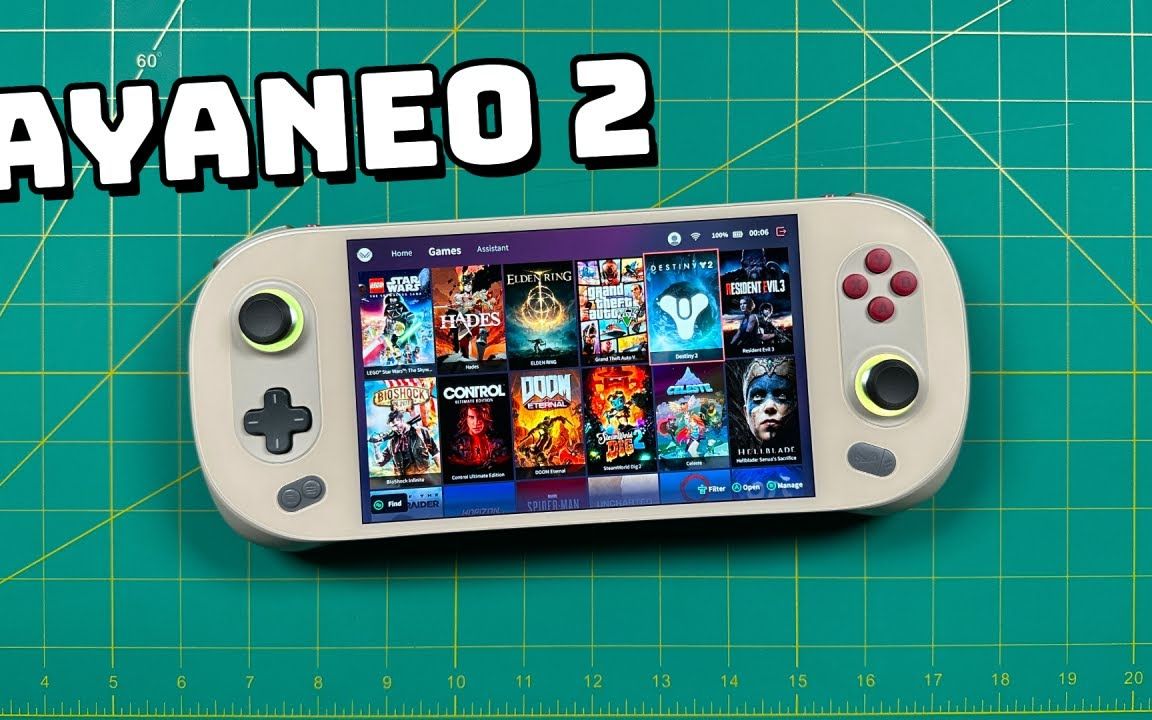ayaneo 2 电脑游戏和模拟器测试 | retro game corps | 机翻中字