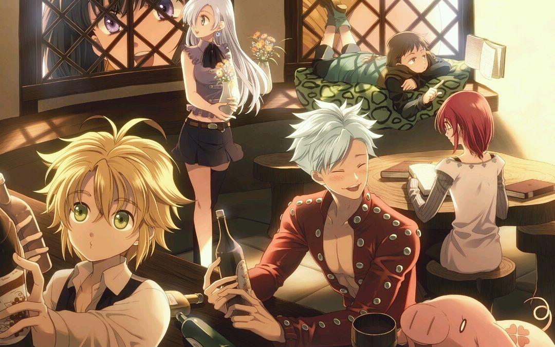 【七つの大罪●断剑神曲】神曲欣赏;伊丽莎白,只因与你初遇.