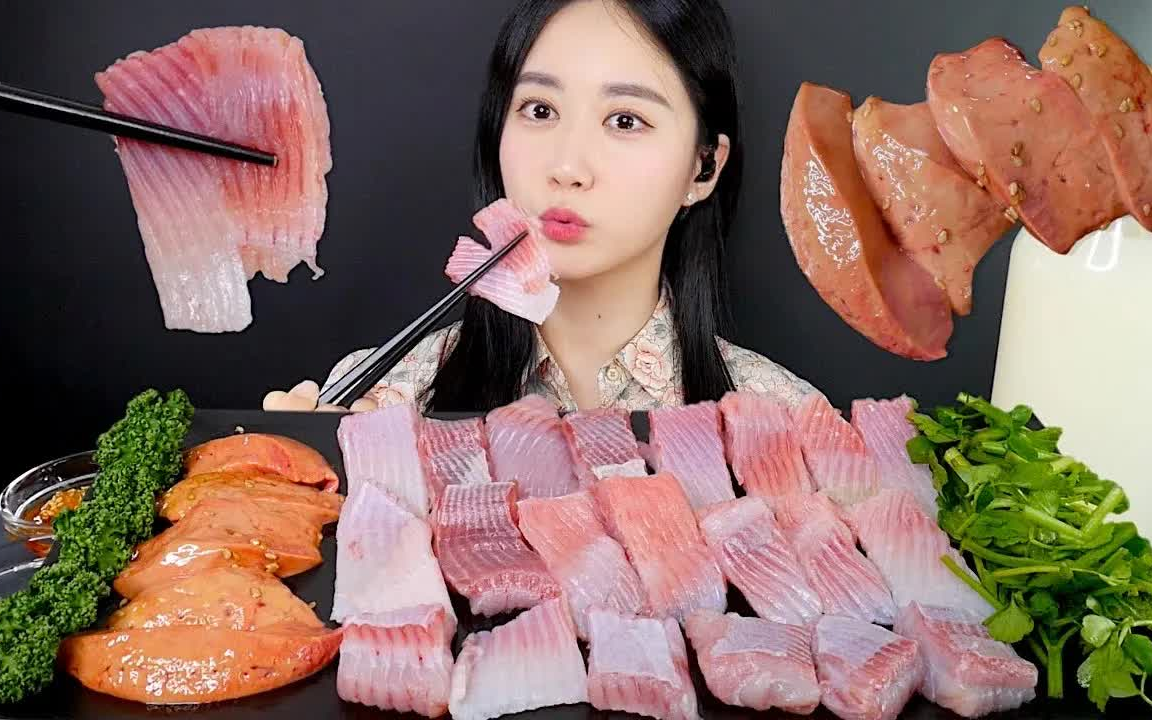 onhwa最新黄貂鱼刺身鹅肝