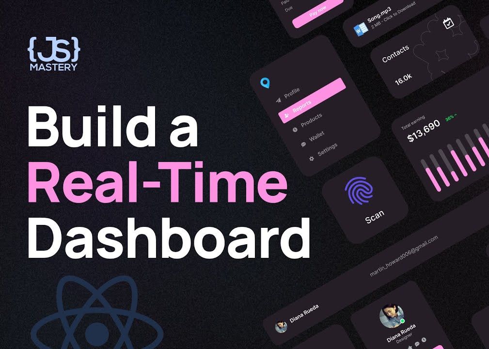 构建并部署 React Admin Dashboard With Real time Data, Charts, Events, Kanban, CRM哔哩哔哩bilibili