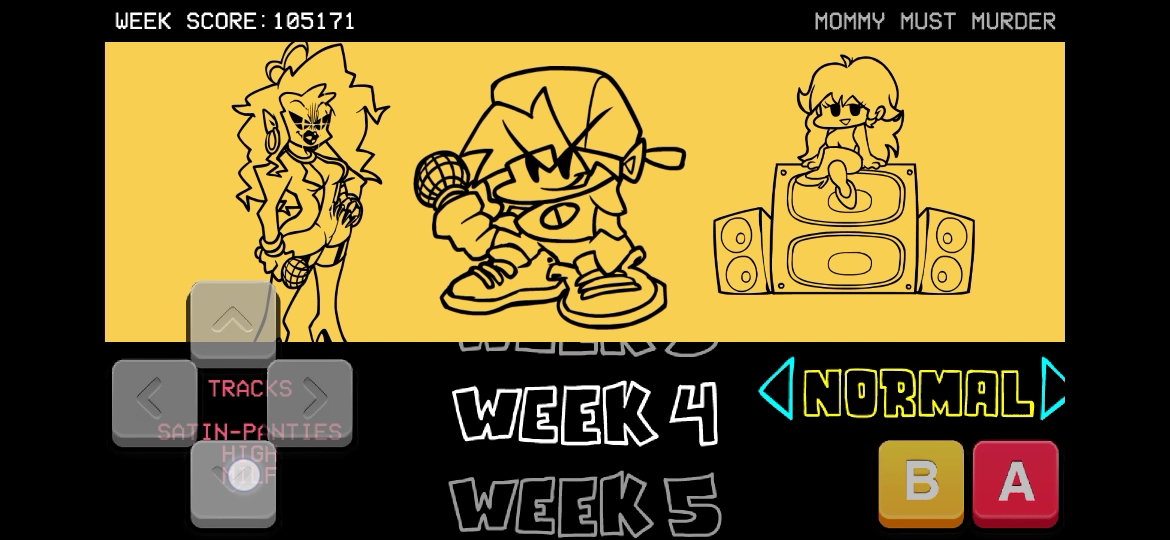 fnf手机版先辈普通第一阶段通过