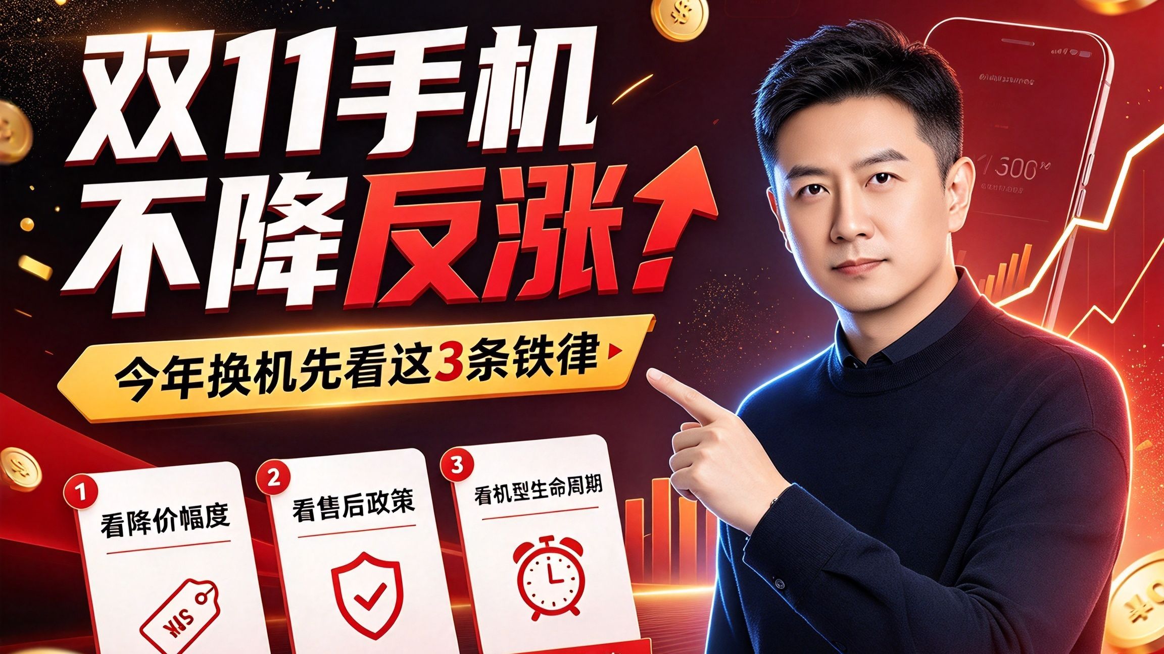 双11手机不降反涨？今年换机先看这3条铁律