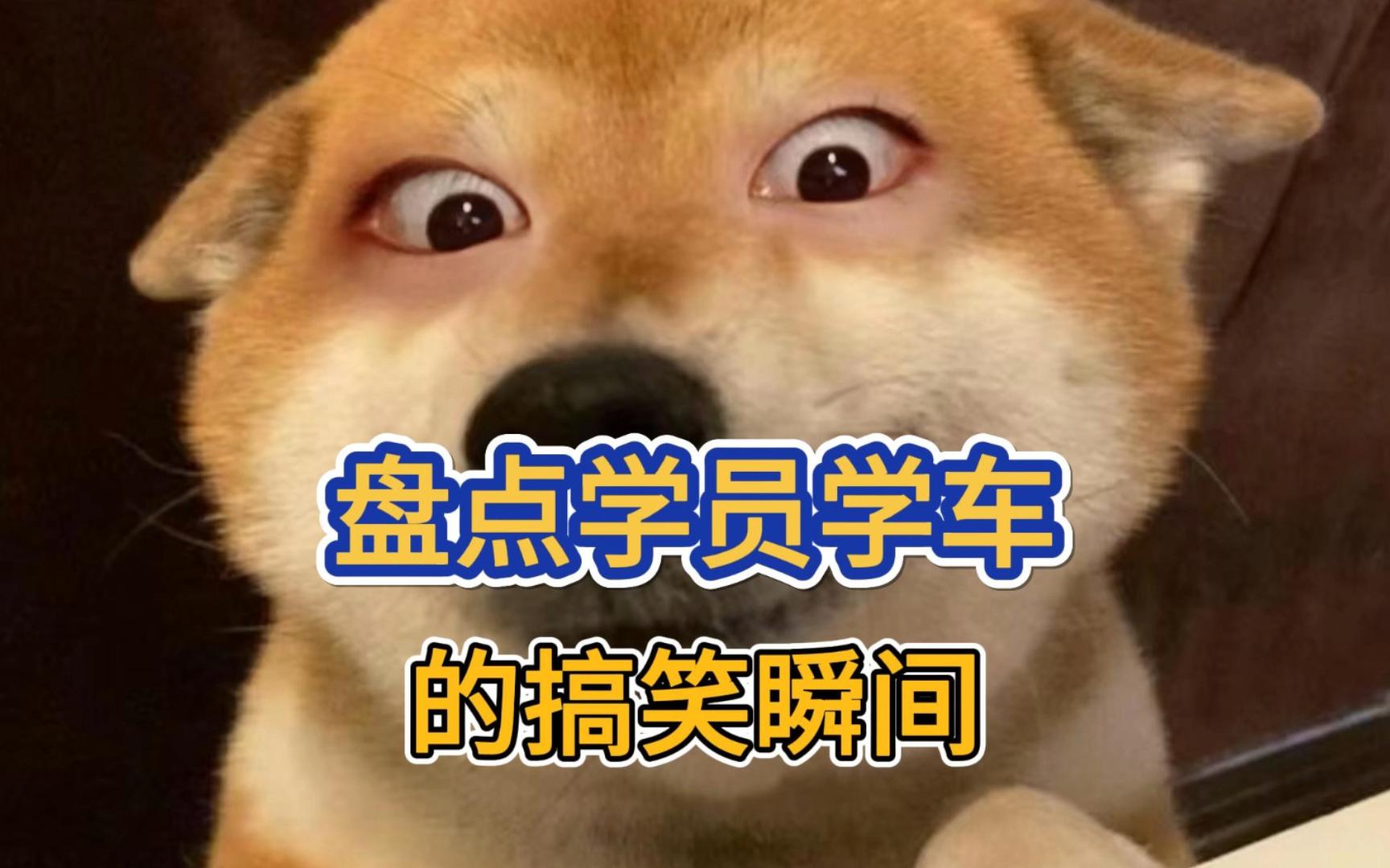 盘点学员学车的搞笑瞬间