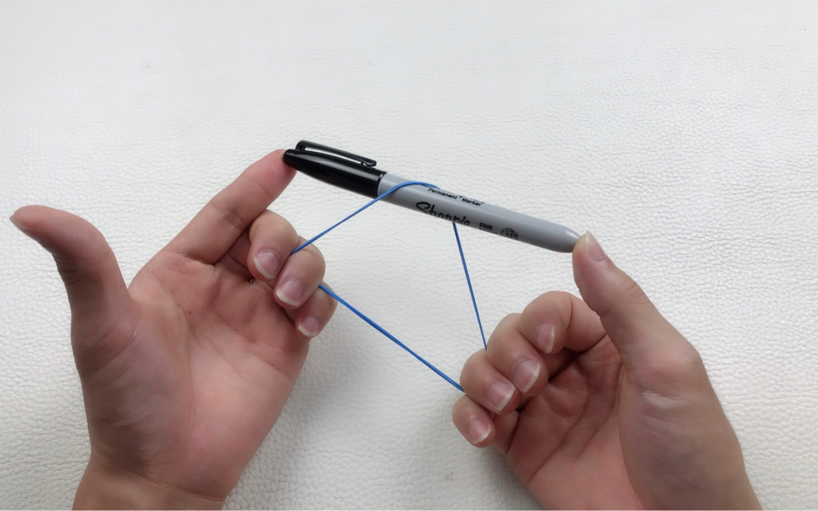 为什么马克笔会瞬间穿越橡皮筋?纯手法,干货满满!