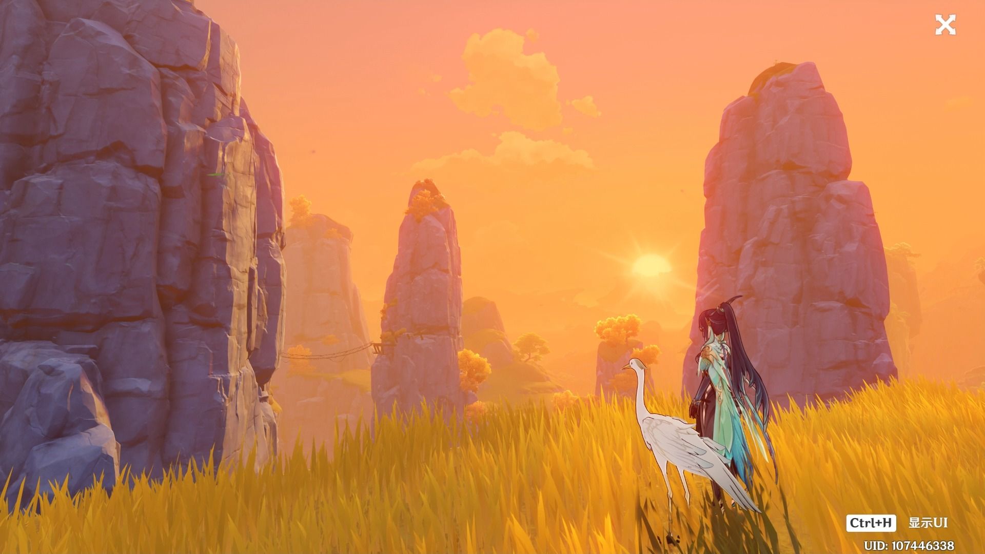 小薰旅行日记 陪远黛看看奥藏山的日落吧