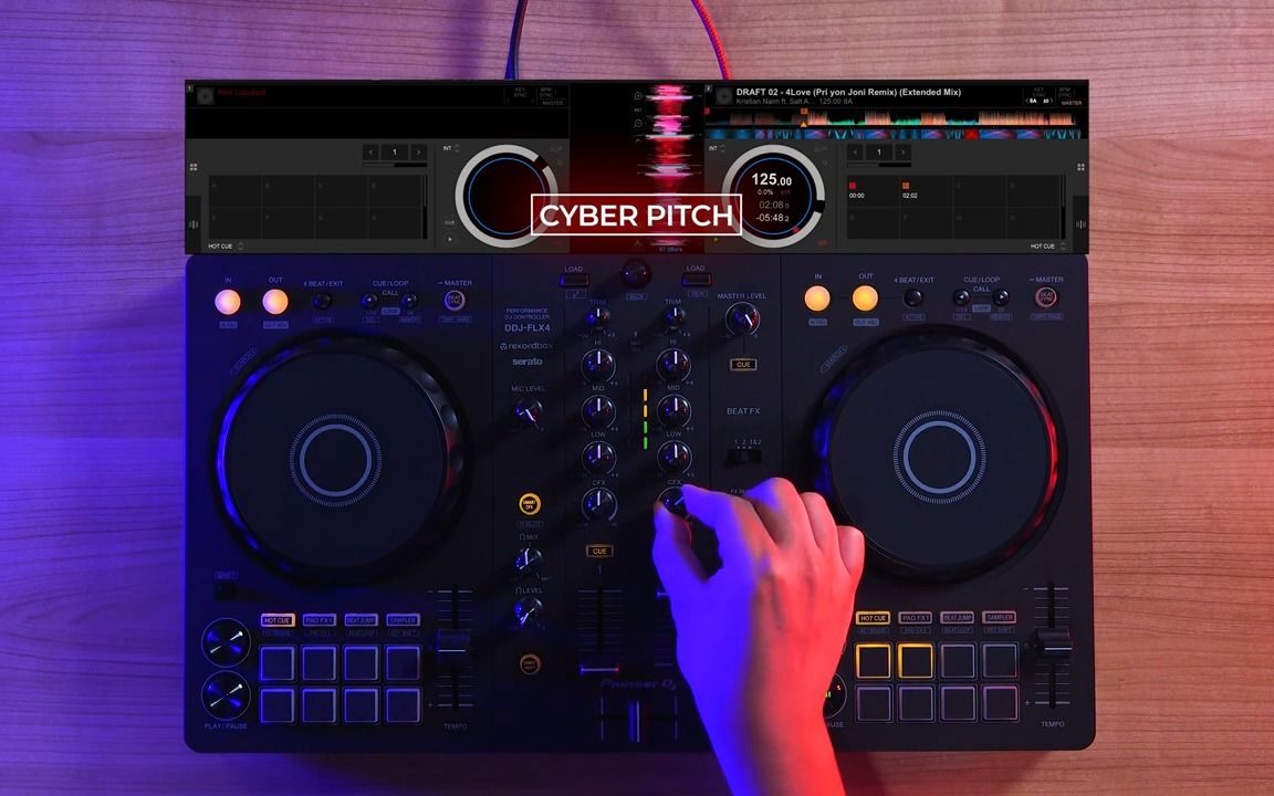 [图]DDJ-FLX4 2-channel DJ controller _ Overview