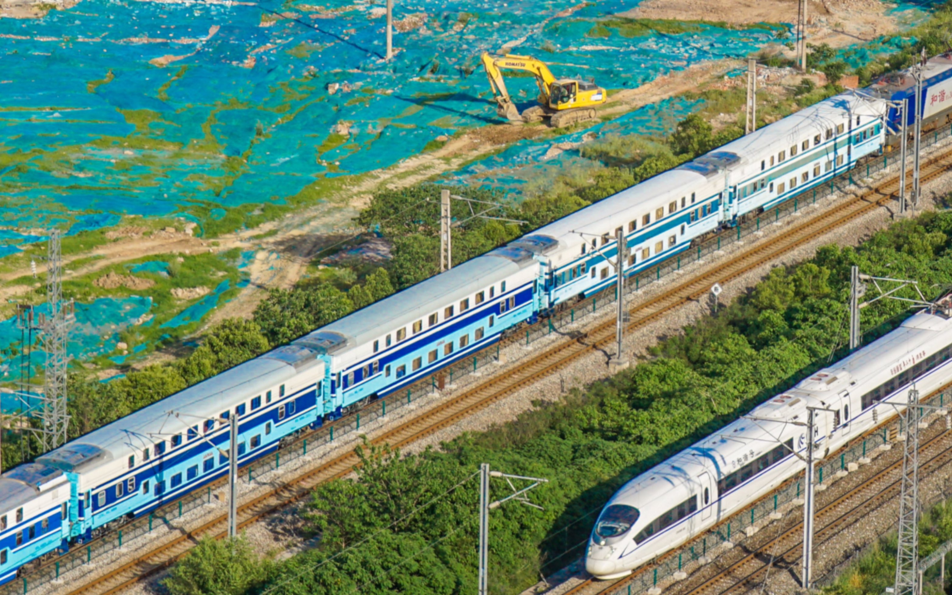 hxd3c 0842签约全列s25k的k5825次龟速进合肥站