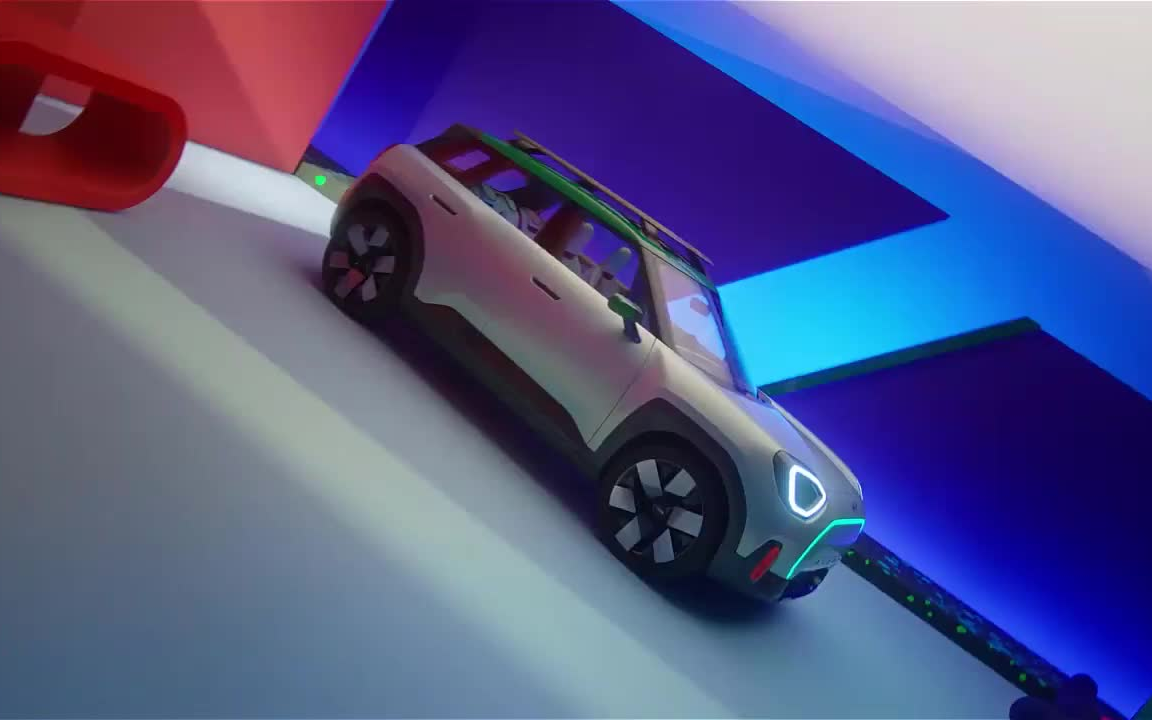 未来将由长城光束汽车国产上市全新miniaceman电动概念车正式发布