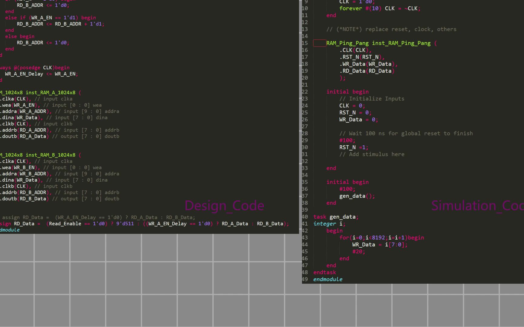 FPGA RAM PingPang操作的几个关键点哔哩哔哩bilibili