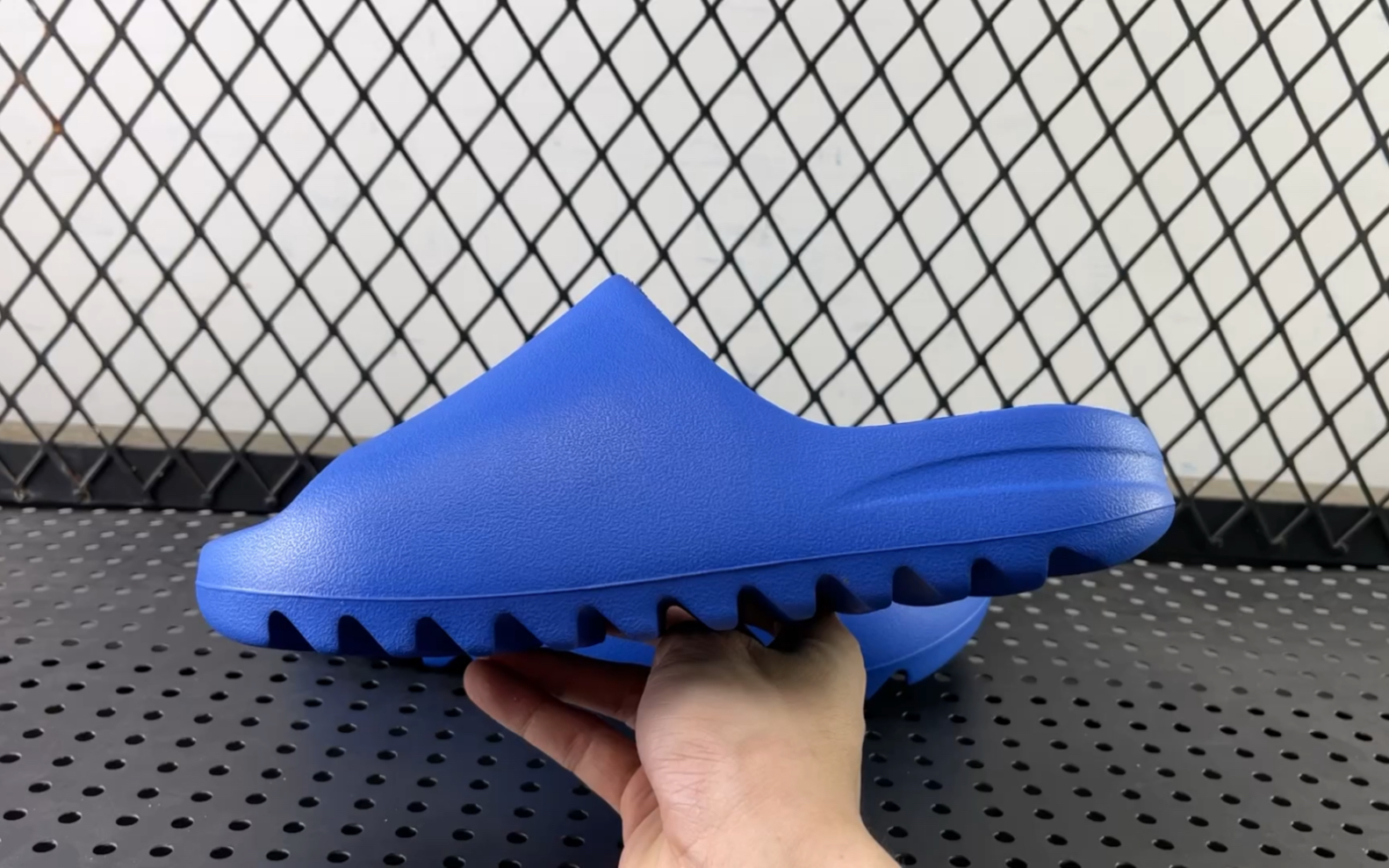 椰子slide 拖鞋蓝色-磨砂面id4133!尺码36.5-48.5!