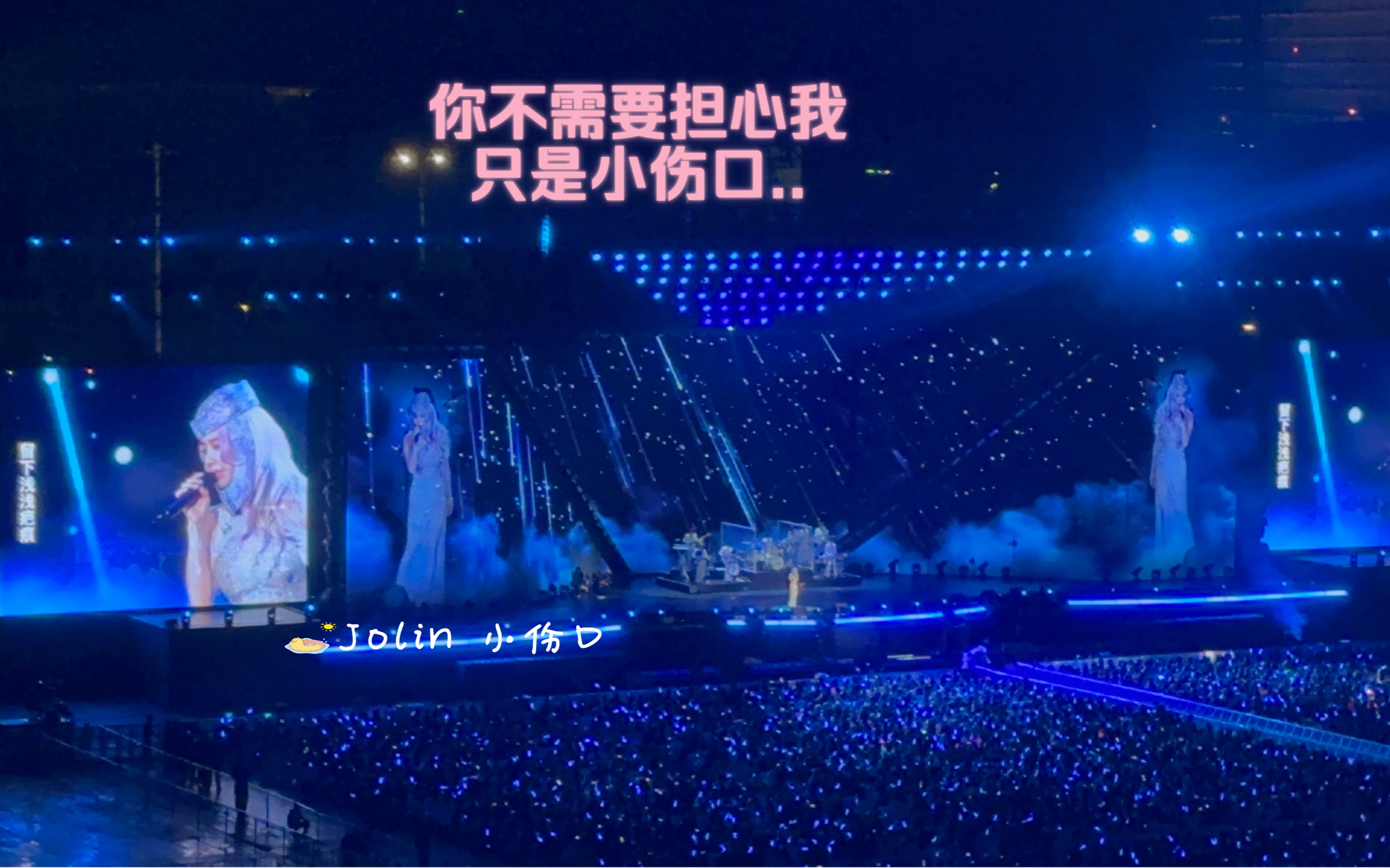 葛大作词 " 舍不得放手 太烦人 这点小伤口 很快就愈合 " — 蔡依林