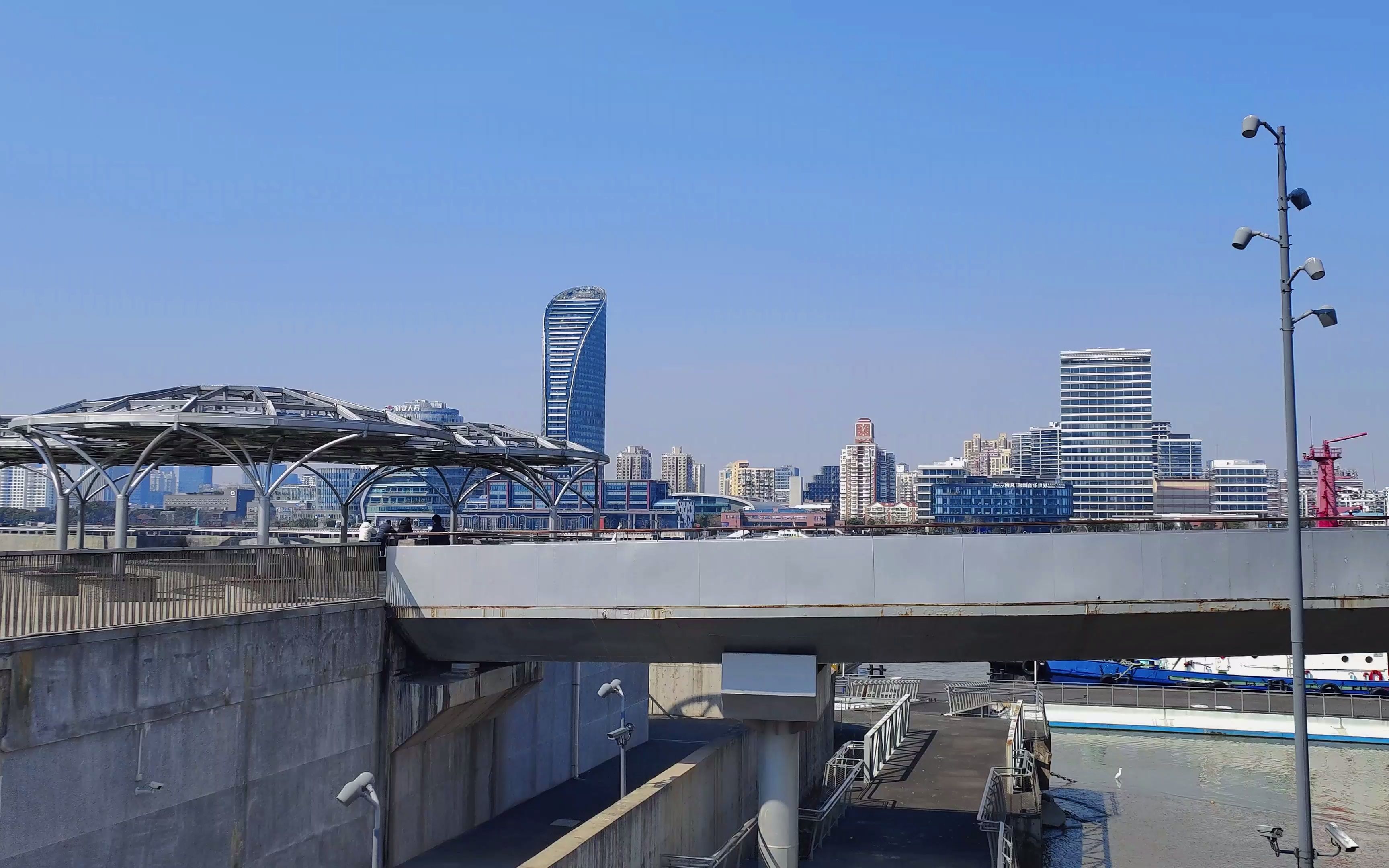 浦江东岸 民生路渡口-杨浦大桥